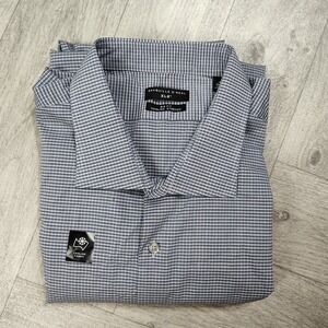 New! Shaquille O'Neal Men's XLG Big Fit Cooling Stretch Long Sleeve Button Shirt